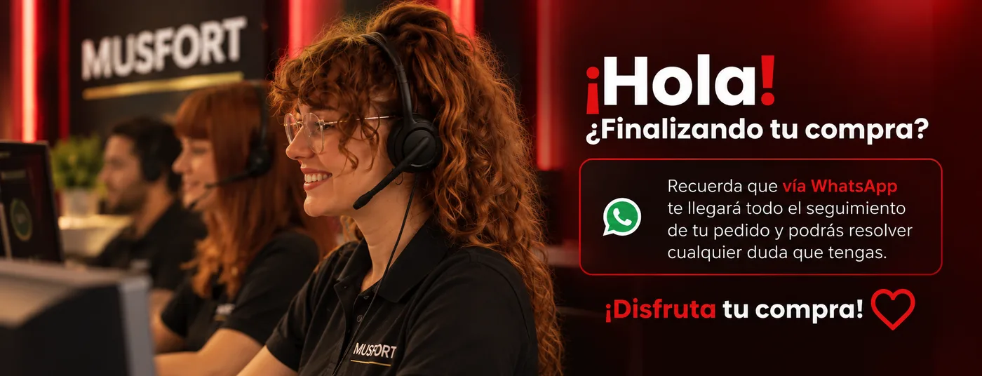 Finalizando tu compra: por WhatsApp te llega el seguimiento de tu pedido y puedes resolver cualquier duda.