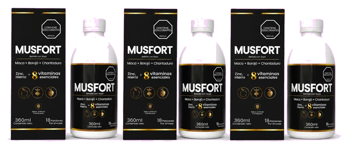 Musfort — 3 frascos